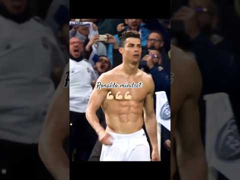 They Call It Luck, He Calls It Hard Work 💪 | Ronaldo Mindset 🐐 #CR7 #Shorts #football