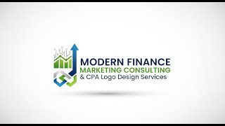 How To Create Modern Finance Marketing Consulting & CPA Logo Design Services