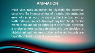 Importance of Animation in Web Design