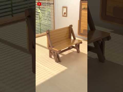 #FurnitureDesign #ClassicWood #FoldingTable #FoldingChair #InteriorDesign #HomeDecor #SpaceSaving