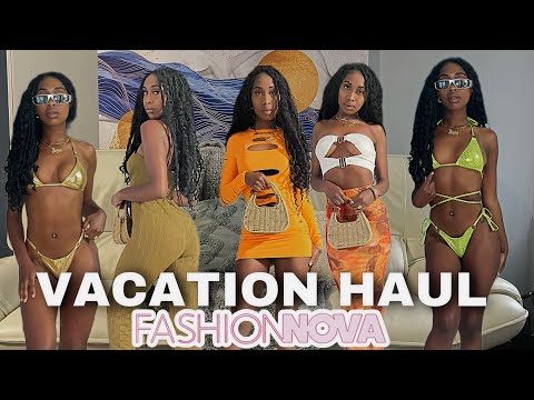 vacation try on haul 🌴ft. @FashionNova