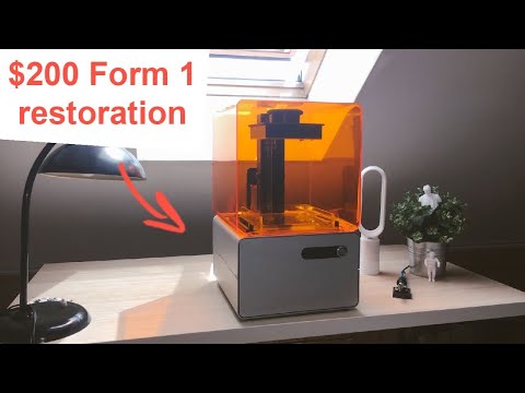 $3,000 3D printer for under $200 Formlabs + DIY Resin Tank