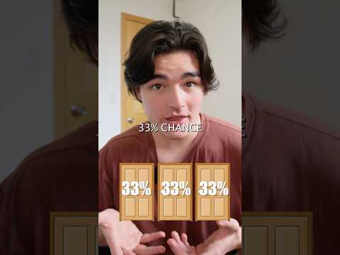 Monty Hall Problem #maths #shorts