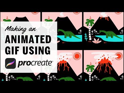 How to Make Animated GIFs in PROCREATE - 4.3 Update