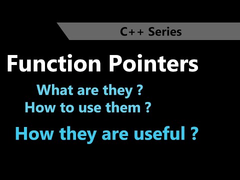 Function Pointers in C++ | How to declare them | How to use them | Pointers | Part 2