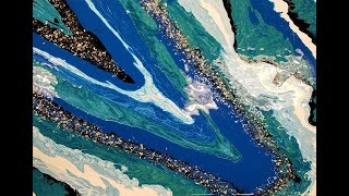 Geodes on Canvas by ArtKits.com
