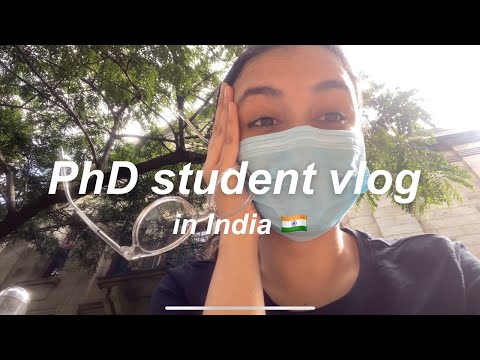 Life of an Indian PhD student #vlog #dailyvlog || IISc Bangalore