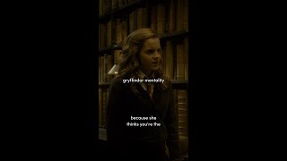 Gryffindor mentality #HarryPotter #Gryffindor #Hogwarts