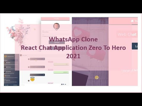 Build ReactJS Firebase Chat Application | ReactJs Facebook Messenger| Build WhatsApp Web App clone