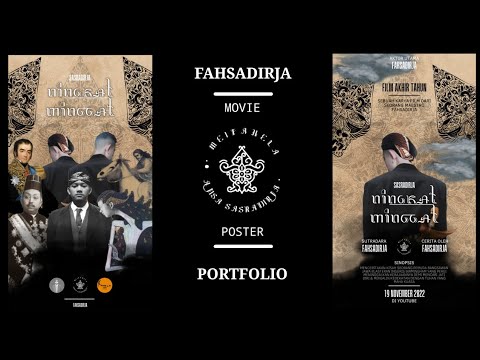 Speedrun bikin Poster NINGRAT MINGGAT | Fahsadirja Poster Design PORTFOLIO