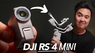 SMART TRACKING with DJI RS 4 Mini Camera Gimbal!