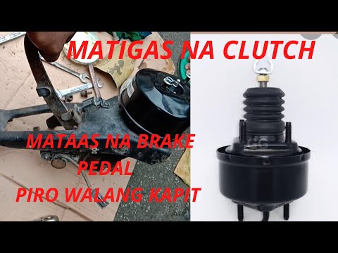 MATIGAS NA CLUTCH AT MATAAS NA BRAKE PEDAL PIRO WALANG KAPIT