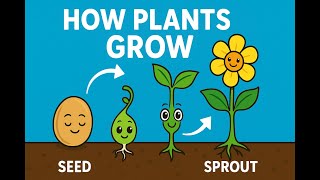 Life Cycle of a Plant for Kids | Learn How Plants Grow | Fun Science