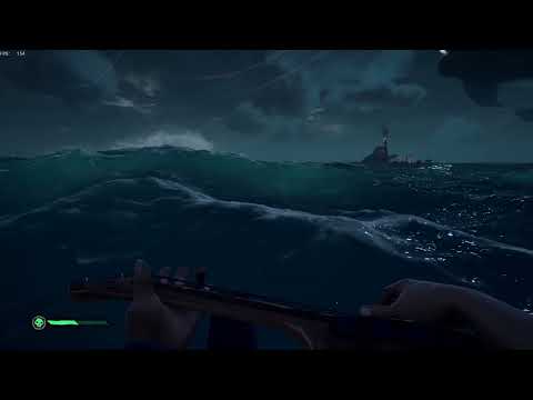 relaxing in sea of thieves