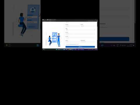 How to Build a Front-End & Login Page for ChatBot in .NET Core | #Shorts