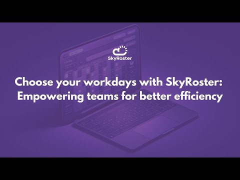 Preferred days with SkyRoster