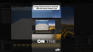 Drag and Drop Assets Like a Pro in Unreal Engine 5! 🚀 #actorpalette #leveldesign #unrealengine