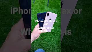 iPhone XS Max or iPhone XR? Which is your favourite in 2022?#shorts