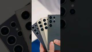 Samsung Galaxy S24 Ultra UNBOXING + HANDS ON - ALL COLORS! #shorts