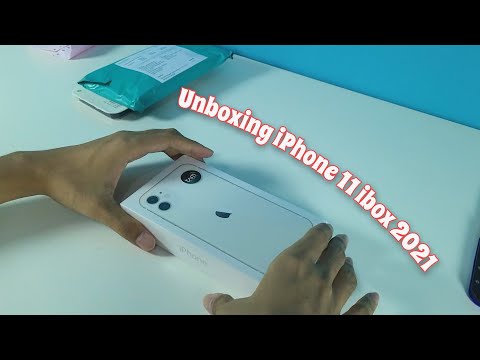 Unboxing iPhone 11 ibox 2021 | Pasang Hydrogel iPhone 11 | Indonesia