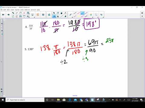 intro to trig hw answers
