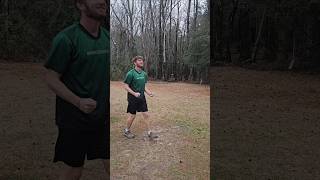 So close to the jump putt ace! I will hit this one day! #discgolf #ace #sports