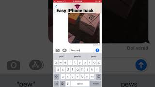 Easy IPhone hack plz like and subscribe