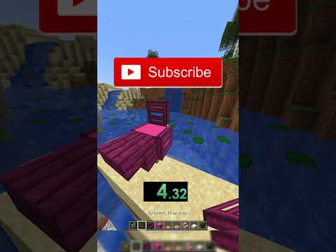 Minecraft Flamingo in 10 Seconds: Cute Animal Mini Build #minecraft #shorts