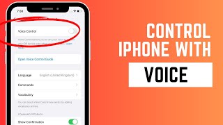 How to control iPhone with voice | IOS 17.5