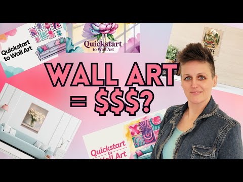 Make Money Online with AI Art – Sell Wall Decor on Etsy or Payhip