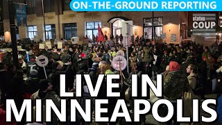 LIVE PROTESTS AT ICE HOTEL After Murder of Renee Nicole Good | LIVE From Minneapolis