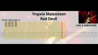 Tab Guitar - Yngwie Malmsteen - Red Devil
