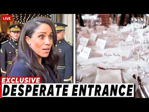 Meghan Markle Turns Heads with Surprise Arrival at D-List Gala Event