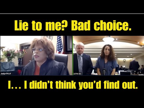 Judge Boyd EXPLODES: Woman Skips Rehab and Lies Straight to the Court!