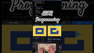 ASMR CSS Battle 9th October #coding #asmr #cssbattle #aulaf75 #webdev #keyboard #html #creative