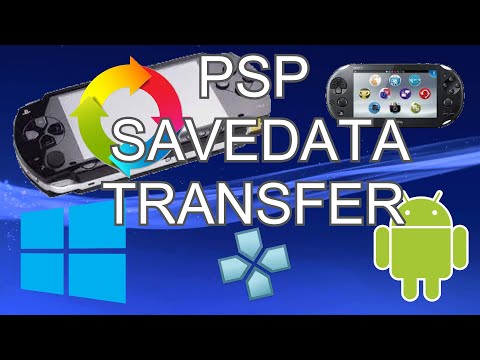 PSP Savedata Transfer between PSP, PS VITA, Windows, Android (PPSSPP), etc.