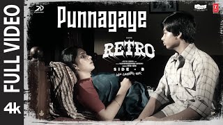 Full Video: Punnagaiye - RETRO | Suriya | Karthik Subbaraj | Santhosh Narayanan | Vivek