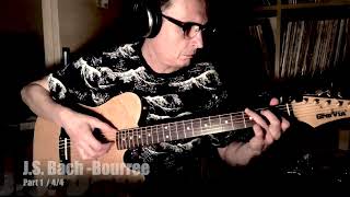 J.S. Bach / Bourree / Jazz Guitar Cover