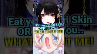 Advent's Kiwi Talk Accidentally Bonked MOCOCO!! [Hololive | Bijou FUWAMOCO Nerissa Shiori]