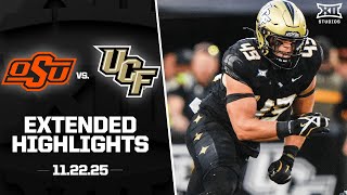 Oklahoma State vs. UCF Extended Highlights | 2025 Big 12 Football