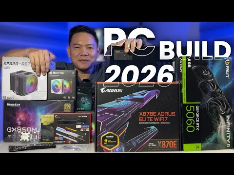 PAANO MAG BUILD NG ISANG PC OR COMPUTER 2026 TUTORIAL (TAGALOG)