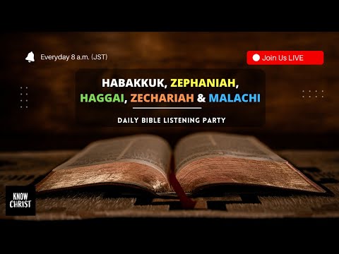 Habakkuk, Zephaniah, Haggai, Zechariah & Malachi (KJV) | BLP | Bible in 40 Days - Day 40/40