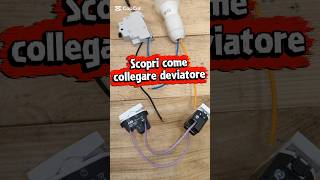 collegamento deviatore 🪛⚡💪✅ #electrcal #tecnician #electrician #industrialelectrician #electricista