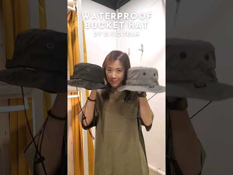 Wearing Guide | DYCTEAM | Waterproof Bucket Hat | SHOP NOW #techwear #buckethat