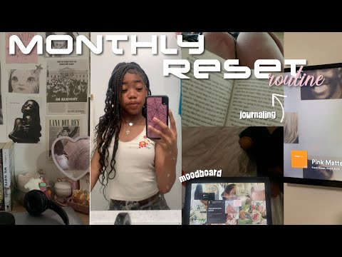 MY MONTHLY RESET ROUTINE 🪷 deep cleaning, planning, journaling & self care | Lexy Bae