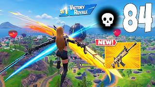 84 Elimination Solo Vs Squads "Zero Build" Gameplay Wins (NEW Fortnite Chapter 7 Season 1 PC)