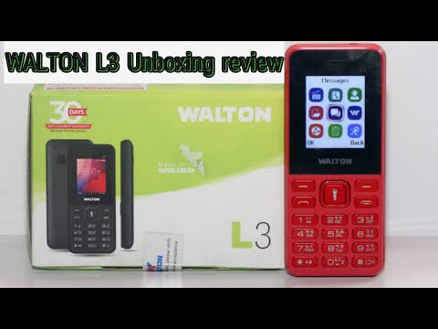 Walton L3 unboxing Bangla Review Only 880Tk Price with Free home Delivery From Daraz Online shopping