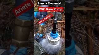 PVC DIY Hydraulic Ram Pump #DIY #RamPump #OffGrid #SustainableLiving #PVCprojects #Homesteading