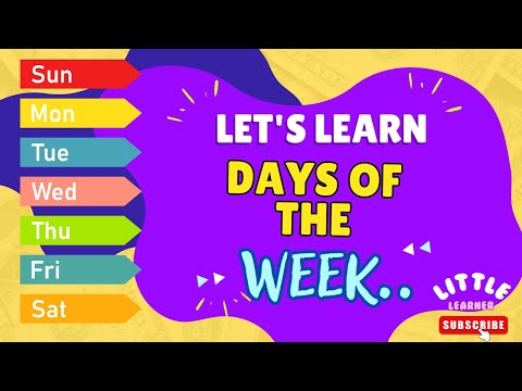 Learn the Days of the Week! Fun & Easy for Kids 🌈