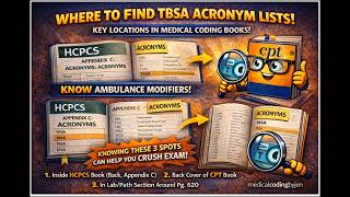 3 Hidden Spots for Answers! Unlock Medical Coding Secrets  Find Acronyms FAST! #medicalcoder